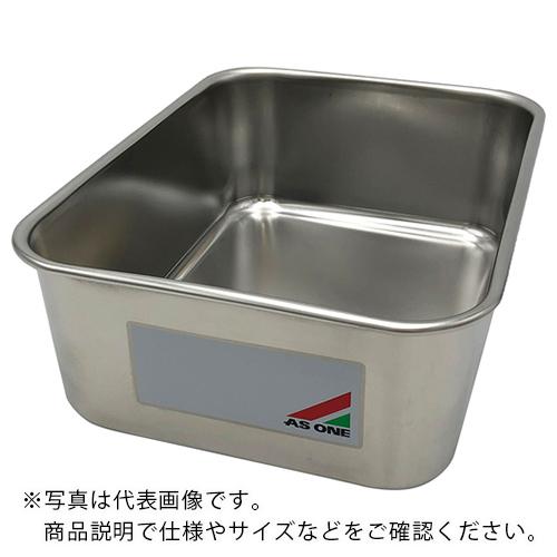 AS メモ付きステン深型バット 4号 ( 1-6171-04 )