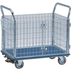 AS 観音扉型金網台車 NK-307K-ST ( 1-6290-02 )｜orangetool
