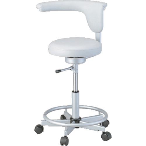 AS ワーキングチェアーCM117-IWH ( 1-6203-01 )