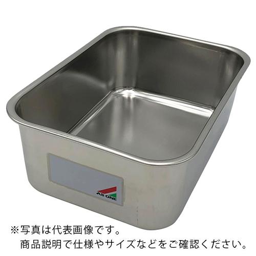 AS メモ付きステン深型バット 3号 ( 1-6171-03 )