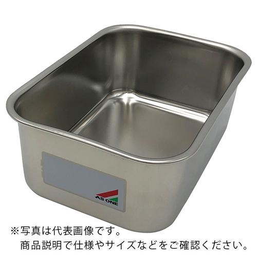 AS メモ付きステン深型バット 2号 ( 1-6171-02 )