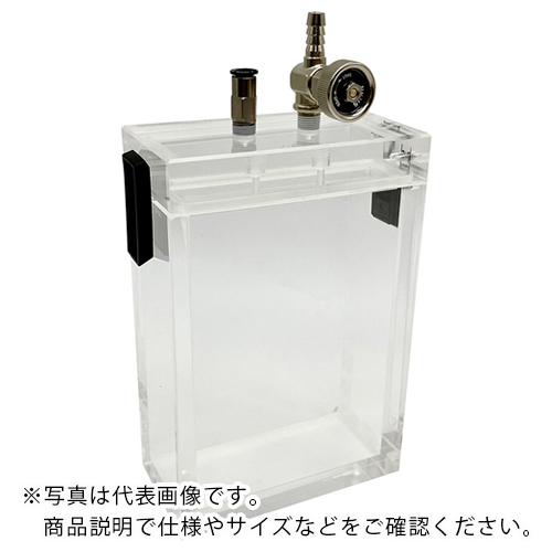 AS 小型真空デシケーター角140型 ( 2-4920-08 )