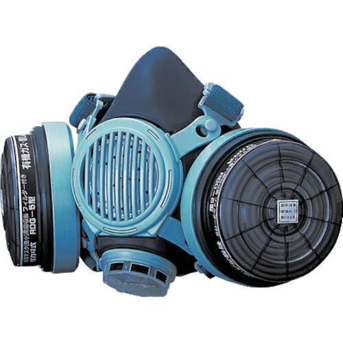 AS 防毒マスク 7191DKG-02 伝声器付き ( 1-6546-01 )