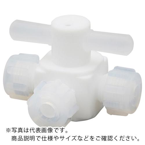 AS バルブ圧入型三方 AF-VAL8-3 ( 2-498-02 )