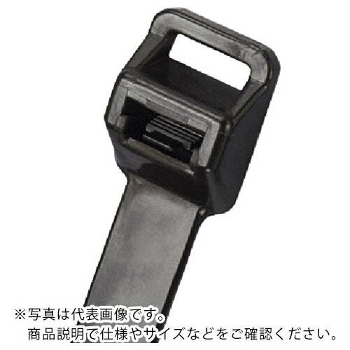 PANDUIT リリースタイ 取り外し可能ナイロン結束バンド 耐熱性黒100本 ( PRT5EH-C...