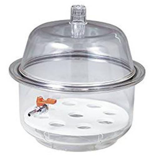 AS 真空ポリカデシケーター 240型コック付 ( 1-066-21 )