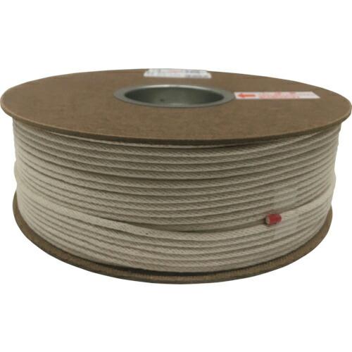 ユタカメイク ロープ 綿金剛打ロープドラム巻 4mm×1m ( RCX-4200 (4X200M) ...