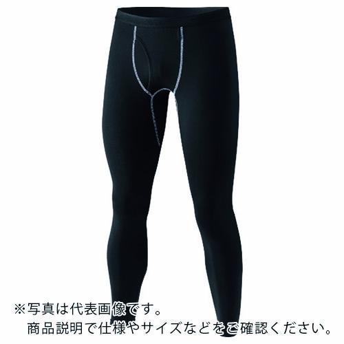 【SALE価格】おたふく BTパワーストレッチ 前開きロングタイツ ブラック S ( JW-165-...