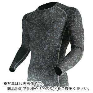 【SALE価格】おたふく BTパワーストレッチ クルーネックシャツ 迷彩 LL ( JW-174-ME-LL ) おたふく手袋(株)｜orangetool