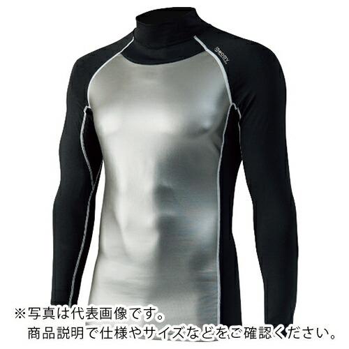 おたふく BT防風パワーストレッチ ハイネックシャツ シルバー S ( JW-190-SI-S )