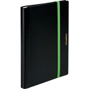 KING JIM 二つ折りクリア-ファイルコンパック A4二つ折り 黒 10ポケット ( 5894H-BK ) (株)キングジム｜orangetool
