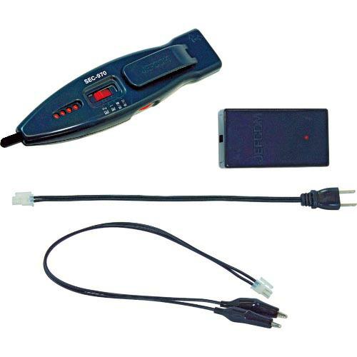【SALE価格】DENSAN ブレーカー配線チェッカー 活線対応セット ( SEC-970 ) ジェ...