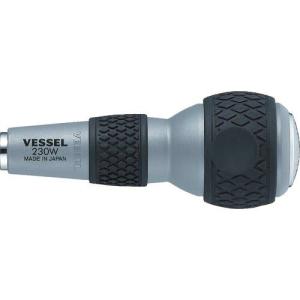 【SALE価格】VESSEL ボールグリップ差替貫通グリップ No. ( 230W ) (株)ベッセル｜orangetool