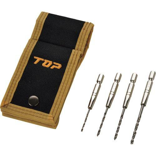 【SALE価格】TOP 鉄工ドリル4本セット ( ETD-2035DKS ) トップ工業(株)