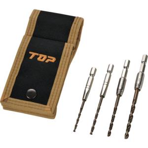 【SALE価格】TOP 鉄工ドリル4本セット ( ETD-3050DKS ) トップ工業(株)｜orangetool