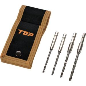 【SALE価格】TOP 鉄工ドリル4本セット ( ETD-3850DKS ) トップ工業(株)｜orangetool