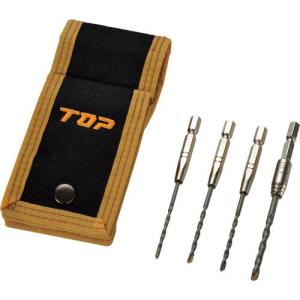【SALE価格】TOP コンクリートドリル4本セット ( ECD-3043DKS ) トップ工業(株)｜orangetool