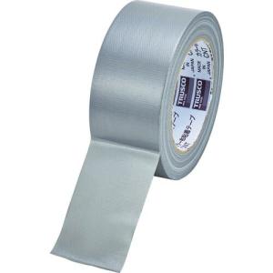 【SALE価格】TRUSCO カラー布粘着テープ 幅50mm長さ25m シルバー ( CNT-5025-SV ) トラスコ中山(株)｜orangetool