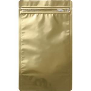 【SALE価格】セイニチ 「ラミジップ」 アルミカラースタンドタイプ 金 200×140+41 (50枚入) ( AL-1420GD ) (株)生産日本社｜orangetool