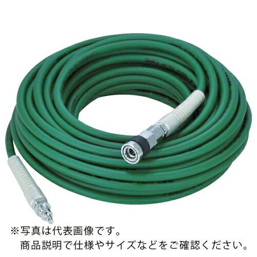 【SALE価格】TRUSCO 【売切廃番】高圧ホース ストッパーカップリング付 内径6mmX10m ...