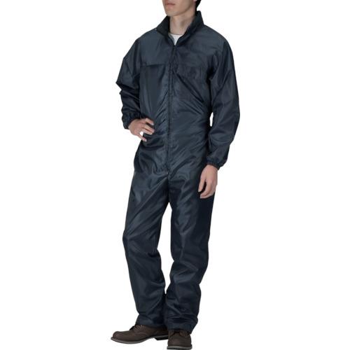 カジメイク ポリエステルツナギ ネイビー L ( 2294-55-L )