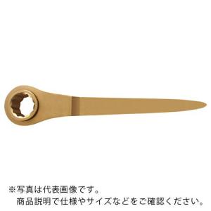 Ampcoスイス 防爆シノ付きラチェットレンチ 二面幅寸法22mm ( CR0022B ) スナップオン・ツールズ(株)｜orangetool