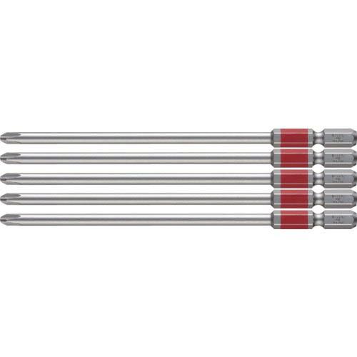 VESSEL 剛彩ビット 5本組 (片頭) +2×130mm ( GS5P2130D )