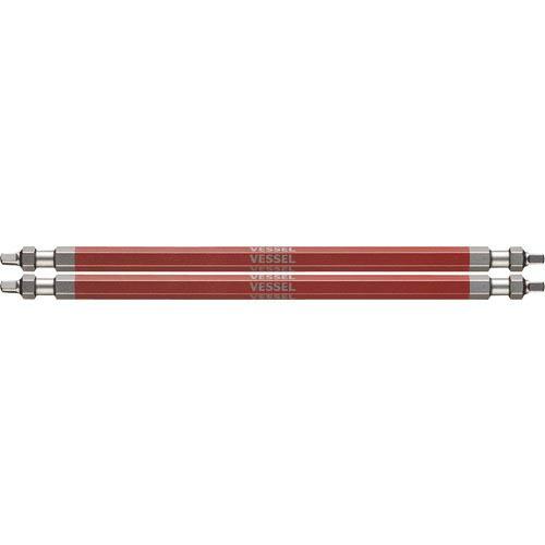 VESSEL 剛彩ビット 2本組 (両頭スクエア) SQ2×150mm ( GS14SQ2150 )