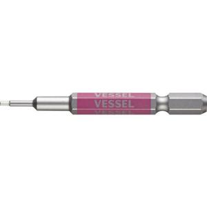 VESSEL 剛彩ビット (片頭ヘックス) 対辺1.5×65mm ( GSH015S )｜orangetool