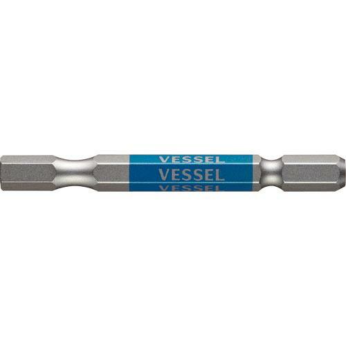 VESSEL 剛彩ビット (片頭ヘックス) 対辺6×65mm ( GSH060S )