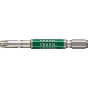 VESSEL 剛彩ビット (片頭トルクス) T30H×65mm ( GSVT30SH )｜orangetool