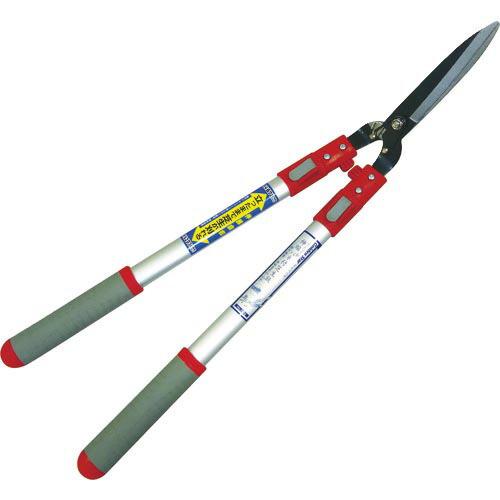 GS 刈込ハサミ(伸縮タイプ) アルミ柄 芝生ハサミ 刃長160mm 全長670~1030mm ( ...