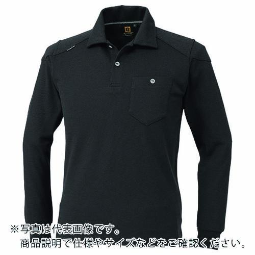 【SALE価格】コーコス 長袖ポロシャツ G-9118 13ブラック LL ( G-9118-13-...