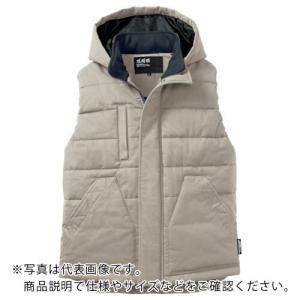 XEBEC 防寒ベスト サンドベージュ ( 213-39-LL ) (株)ジーベック｜orangetool