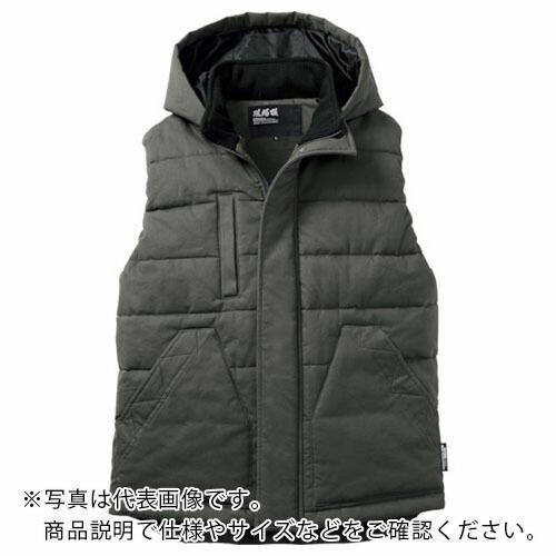 XEBEC 防寒ベスト アーミーグリーン ( 213-62-4L ) (株)ジーベック