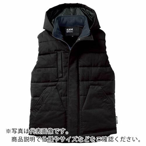 XEBEC 防寒ベスト ブラック ( 213-90-LL ) (株)ジーベック