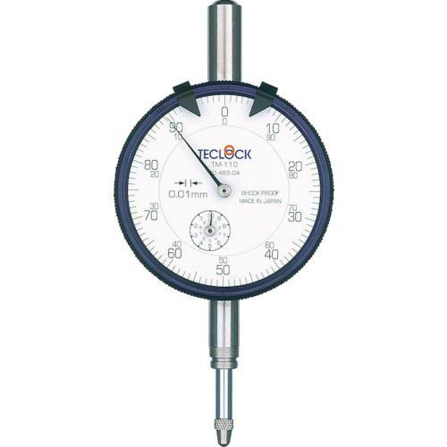 【SALE価格】TECLOCK 標準型ダイヤルゲージ 測定範囲0~10mm ( TM-110 ) (...