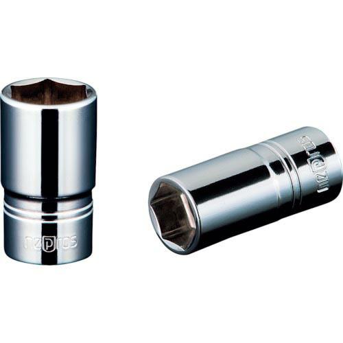 nepros 6.3sq.セミディープソケット(六角) 対辺寸法14mm 全長32mm ( NB2M...