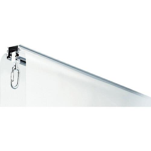 岡田 カーテンレール D30隙間シートレール4mアルミ (11L40-AS)