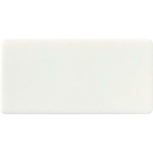 IM 無地名札 25×50×2mm 白地 ( AN-2550WCMZ ) (株)アイマーク