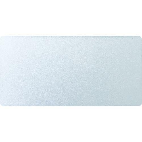 IM 無地名札 25×50×2mm シルバー地 ( AN-2550SCMZ ) (株)アイマーク