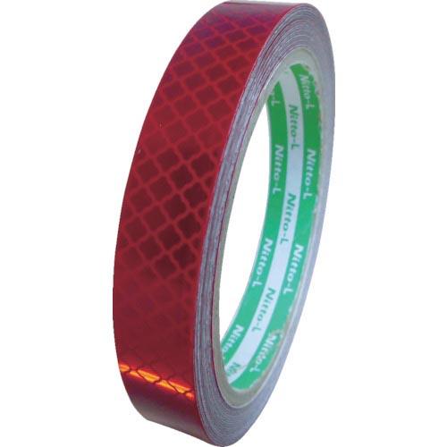 日東エルマテ 高輝度プリズム反射テープ 15mm×5m レッド ( HTP-15R ) 日東エルマテ...