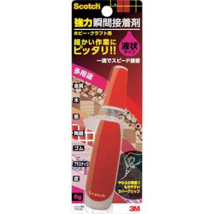 3M スコッチ 強力瞬間接着剤 液状多用途 ホビー・クラフト用 5g ( 7054S ) (20本セット) スリーエム ジャパン(株)オフィス (メーカー取寄)｜orangetool