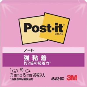 3M ポスト・イット 強粘着ノート  ( 654SS-RO ) スリーエム ジャパン(株)文具・オフィス事業部｜orangetool