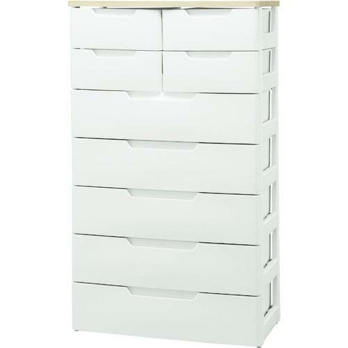 IRIS 226294 MUチェスト 720×405×1310 ( MU-7254-W )