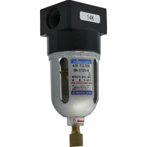 日本精器 エアフィルタ8Aコンパクトタイプ ( BN27208 ) 日本精器(株)