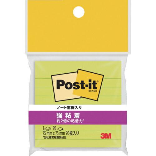3M ポスト・イット 強粘着ラインノート  ( 630SS-LI ) スリーエム ジャパン(株)文具...