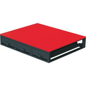 DENSAN バンキャビネット(3列引き出し) ( SCT-F02 ) ジェフコム(株) (メーカー取寄)｜orangetool