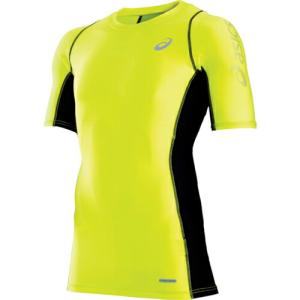 ASICS 【売切廃番】ウィンジョブハーフスリーブシャツ フラッシュイエロー M ( CH5001.86-M )｜orangetool