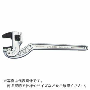 スーパー アルミ製コーナー用パイプレンチ パイトン 白管・被覆管兼用型 くわえられる管(外径):30~65 ( CPA450M ) (株)スーパーツール｜orangetool